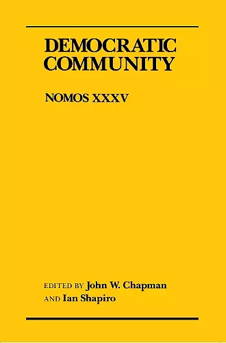 Democratic Community cover