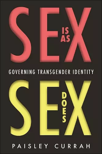 Sex Is as Sex Does cover