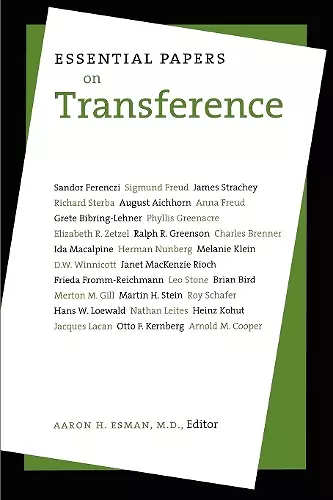 Essential Papers on Transference cover