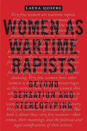 Women as Wartime Rapists cover