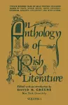 An Anthology of Irish Literature (Vol. 1) cover