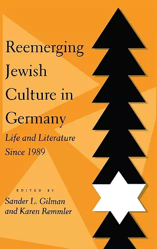 Reemerging Jewish Culture in Germany cover