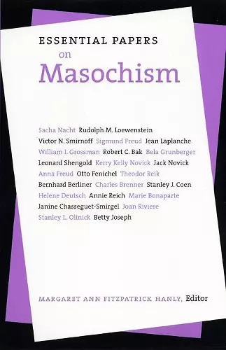 Essential Papers on Masochism cover