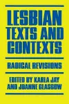 Lesbian Texts and Contexts cover