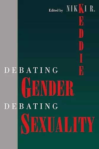 Debating Gender, Debating Sexuality cover