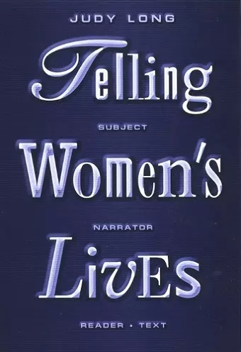 Telling Women's Lives cover