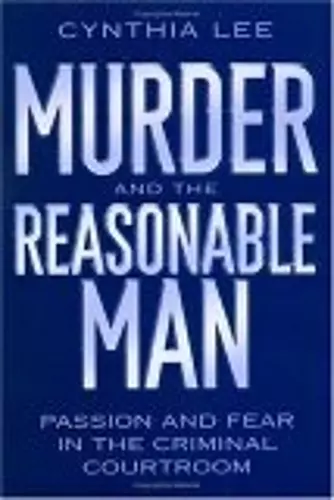 Murder and the Reasonable Man cover