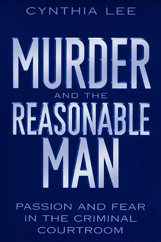 Murder and the Reasonable Man cover