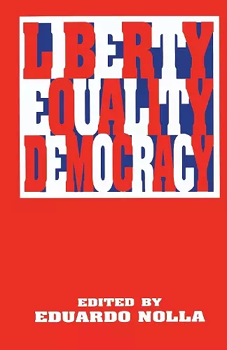 Liberty, Equality, Democracy cover