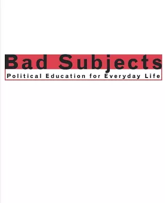 Bad Subjects cover