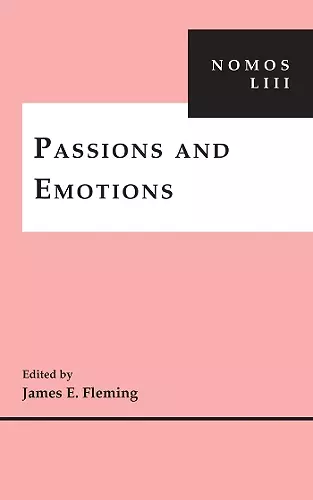 Passions and Emotions cover