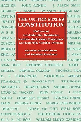 The United States Constitution cover