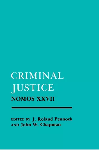 Criminal Justice cover