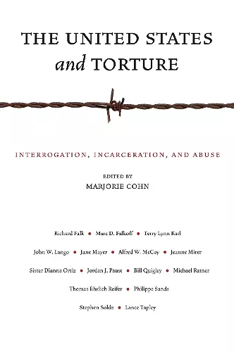 The United States and Torture cover