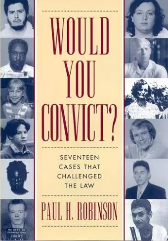 Would You Convict? cover