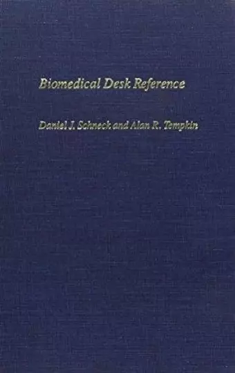 Biomedical Desk Reference cover