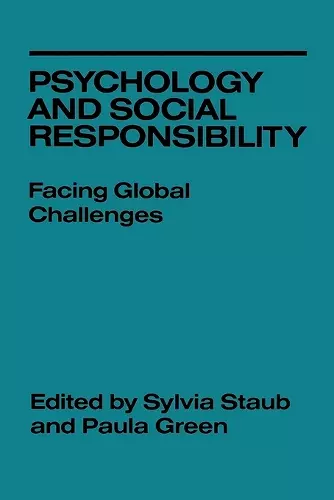 Psychology and Social Responsibility cover