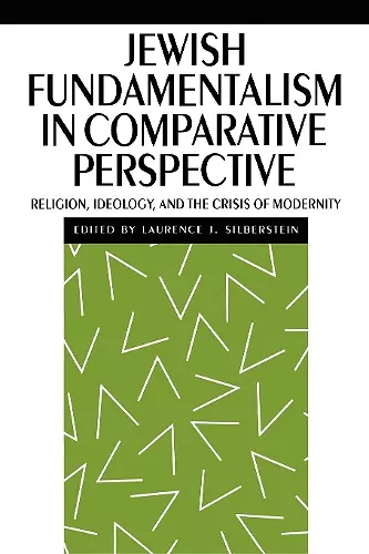 Jewish Fundamentalism in Comparative Perspective cover