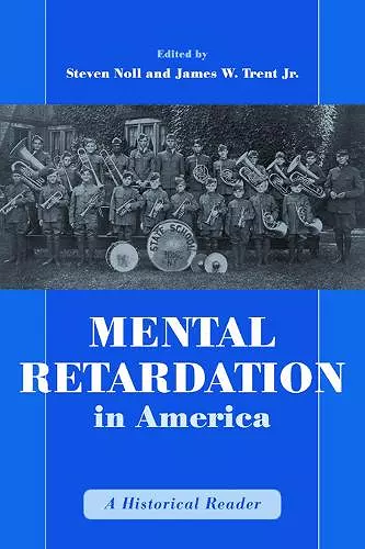 Mental Retardation in America cover