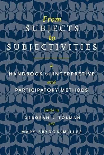 From Subjects to Subjectivities cover