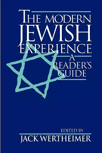 The Modern Jewish Experience cover