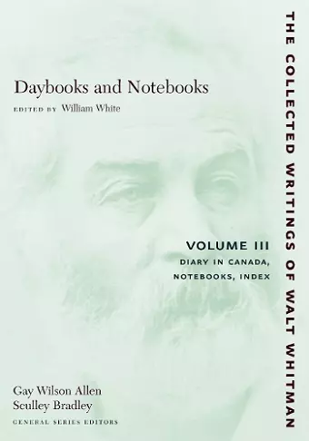 Daybooks and Notebooks: Volume III cover