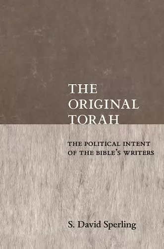 The Original Torah cover