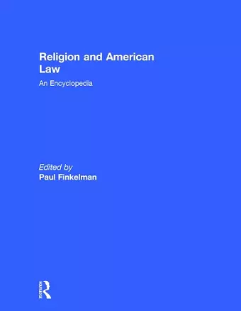 Religion and American Law cover