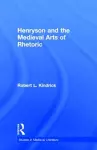 Henryson and the Medieval Arts of Rhetoric cover