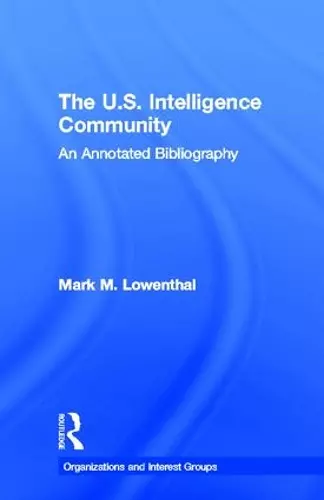 The U.S. Intelligence Community cover