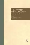 The Governance of Kings and Princes cover