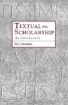 Textual Scholarship cover