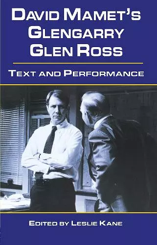 David Mamet's Glengarry Glen Ross cover