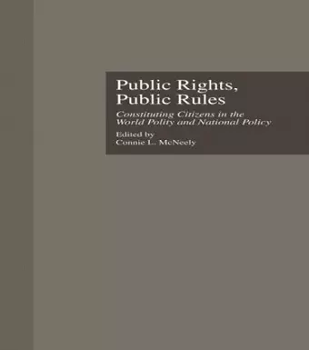 Public Rights, Public Rules cover