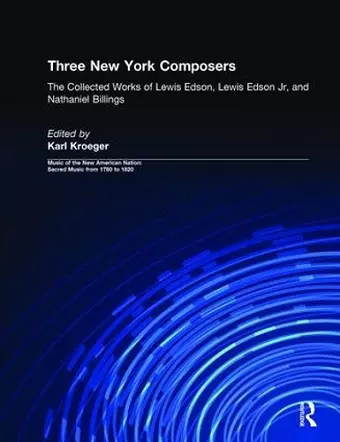 Three New York Composers cover