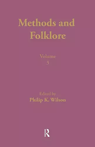 Methods and Folklore cover