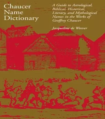 Chaucer Name Dictionary cover