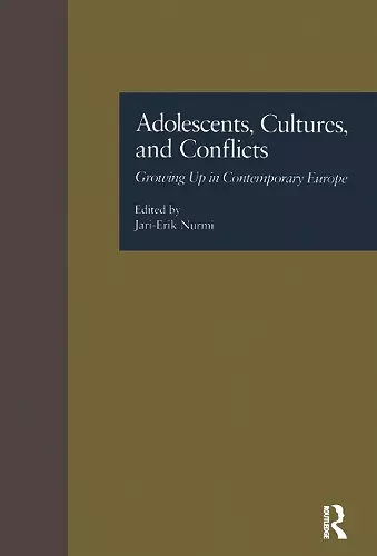 Adolescents, Cultures, and Conflicts cover