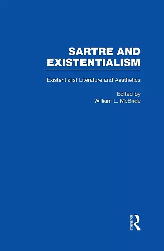 Existentialist Literature and Aesthetics cover