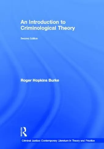 An Introduction to Criminological Theory cover