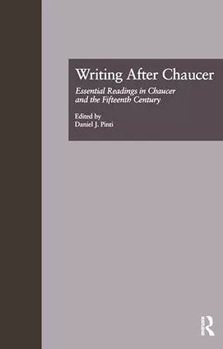 Writing After Chaucer cover