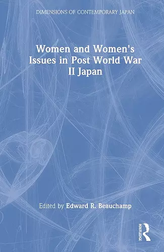 Women and Women's Issues in Post World War II Japan cover