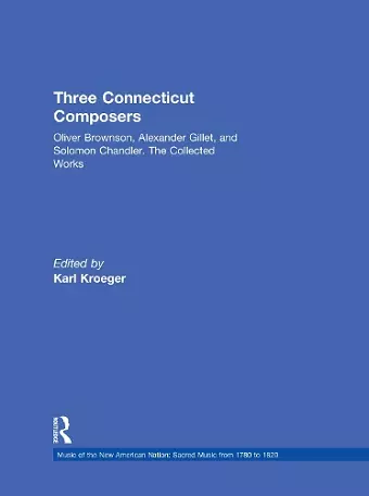 Three Connecticut Composers cover