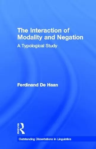 The Interaction of Modality and Negation cover