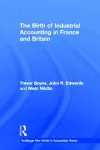 The Birth of Industrial Accounting in France and Britain cover