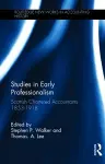 Studies in Early Professionalism cover