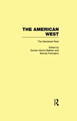 The Gendered West cover