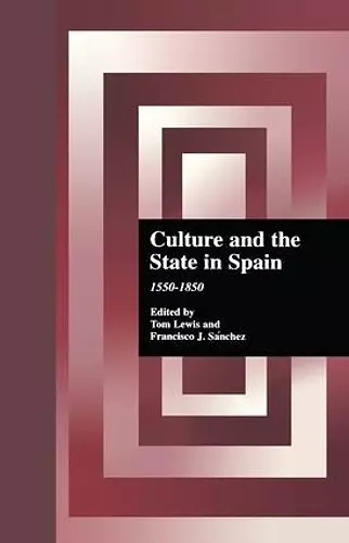 Culture and the State in Spain cover