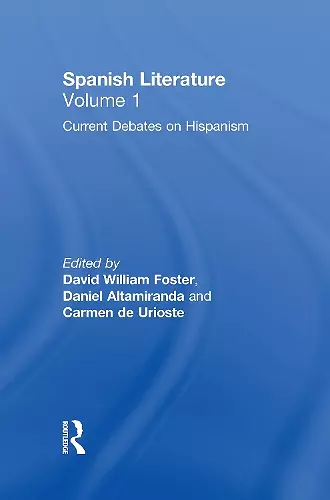 Spanish Literature: A Collection of Essays cover