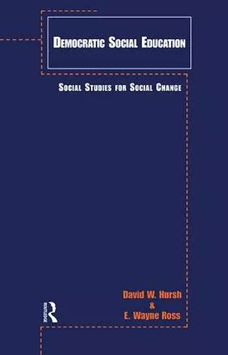 Democratic Social Education cover